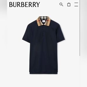 Men's Burberry polo shirt